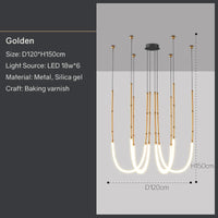 lustre moderne suspendu design minimaliste pour bar ou restaurant