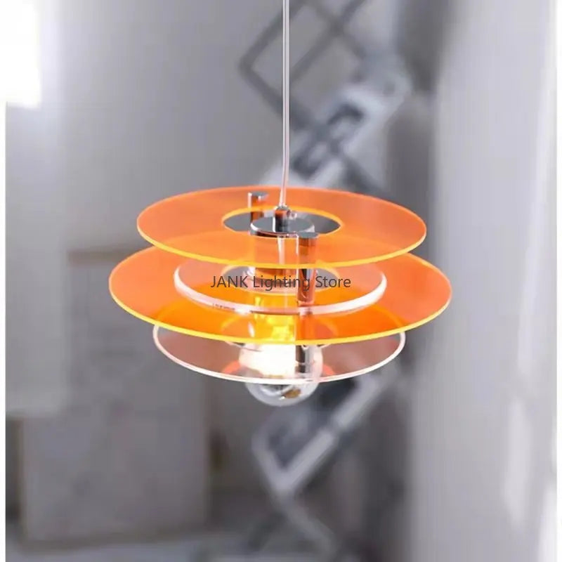 lustre led danois bauhaus ph médiéval ufo acrylique - vue 5 sur 10