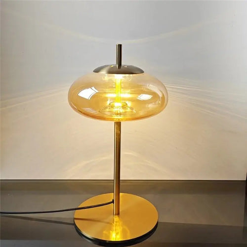 lampadaire minimaliste en verre design pour intérieur moderne - vue 2 sur 8