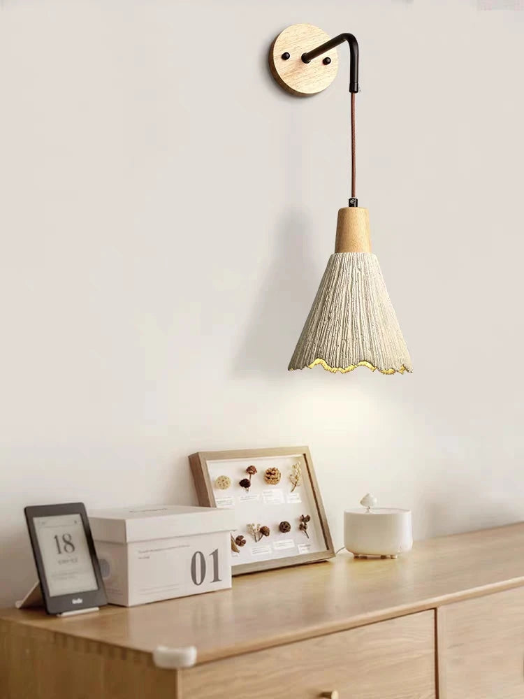 lustre en ciment design rétro pour salon et restaurant - vue 5 sur 8