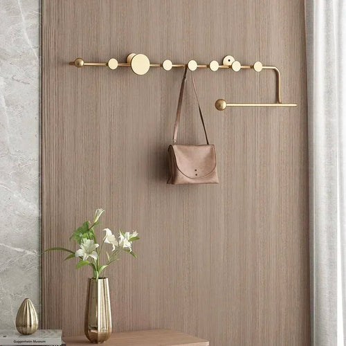 porte-vêtements et chapeaux de luxe nordique décoratif mural - vue 10 sur 18