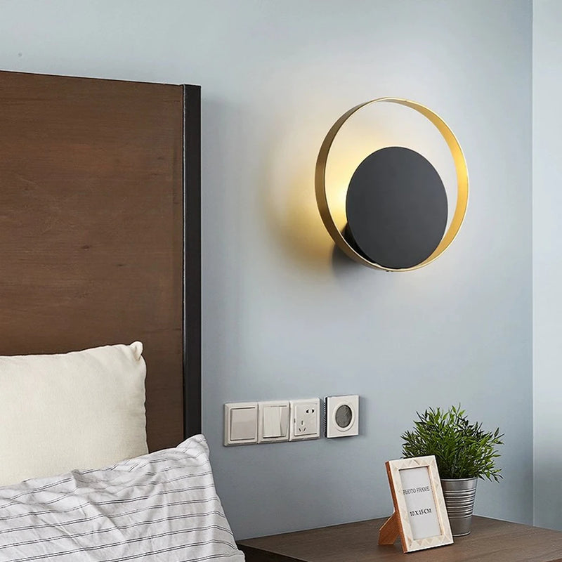 Applique murale led design nordique moderne décorative intérieure
