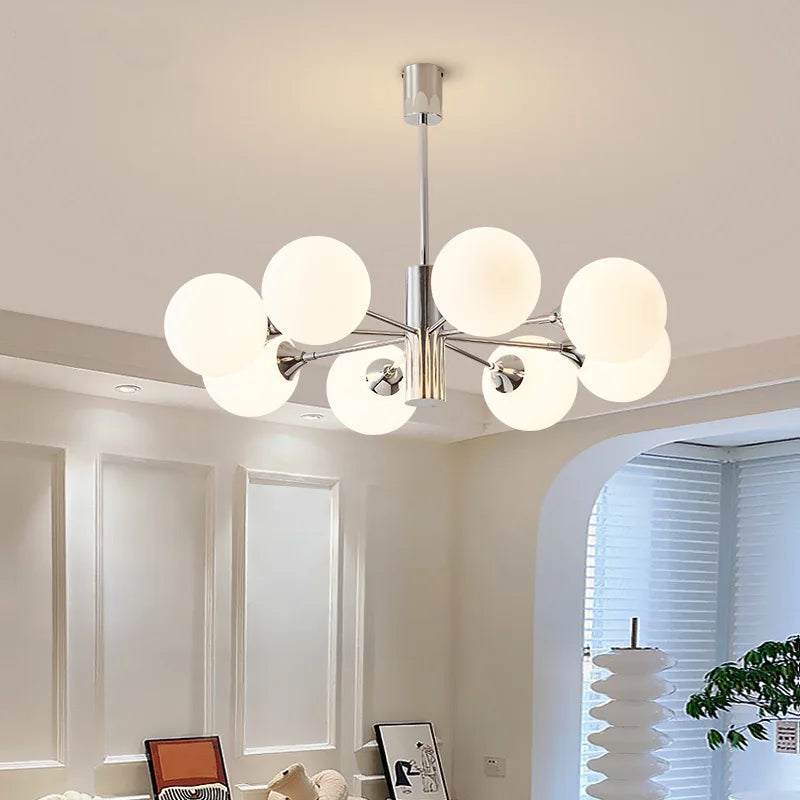 lustre design nordique rétro en haricot magique pour divers espaces - vue 5 sur 9
