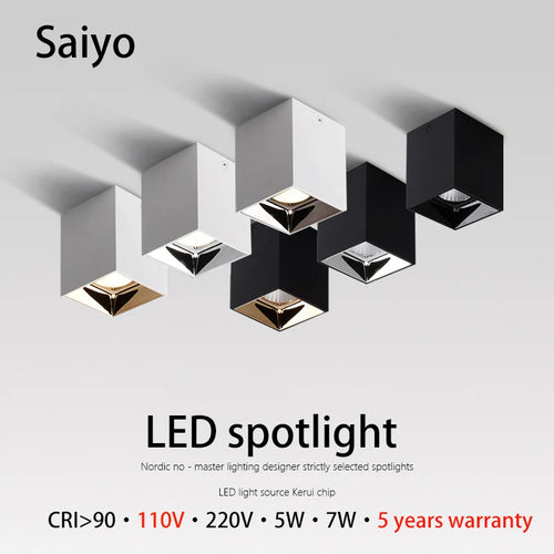 spot led 	monté en surface pour éclairage intérieur - vue 2 sur 15