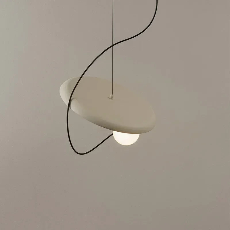 lustre magnétique design italien style wabi-sabi créatif - vue 4 sur 9