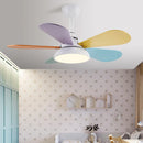plafonnier moderne ventilateur led télécommande en bois design élégant