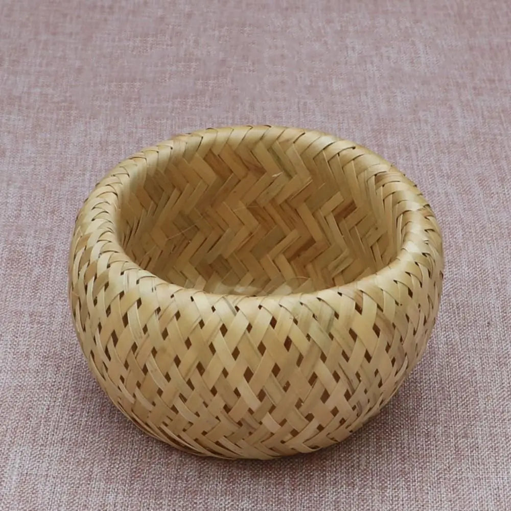 panier rond pour rangement légumes bonbons collations et outils - vue 5 sur 6