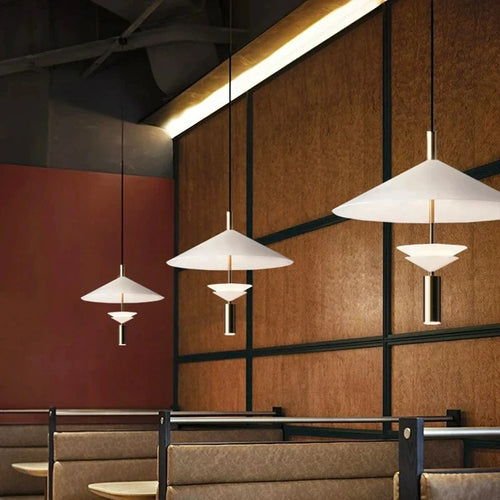 lustre en métal 	 style 3000k avec fil réglable - vue 5 sur 14