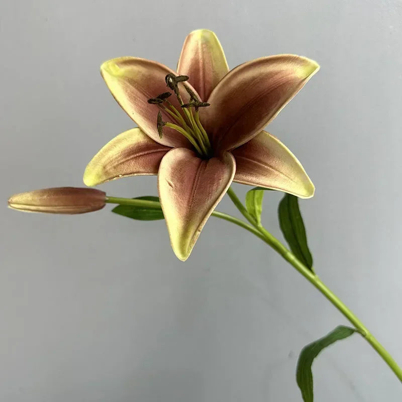 branche de lys artificielle décoration florale pour intérieur