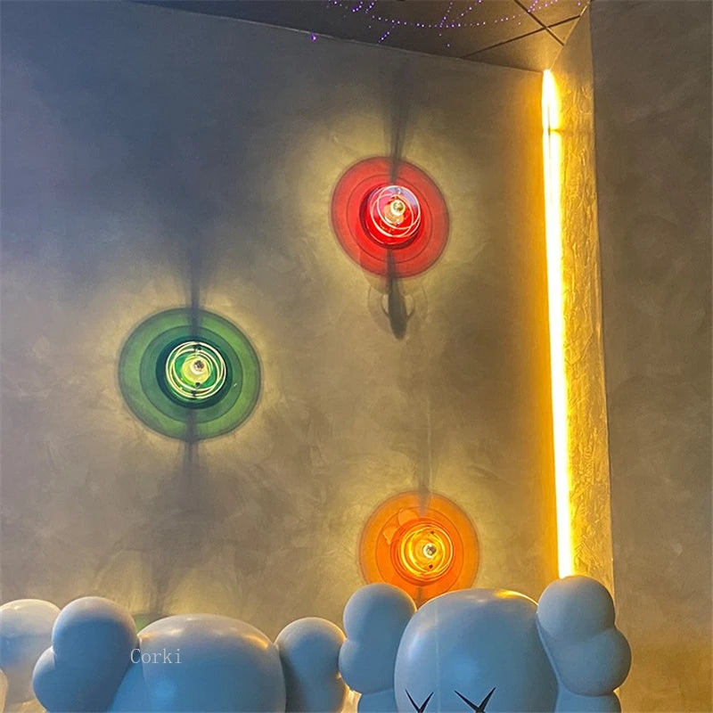 applique murale moderne en acrylique pour intérieur lumineux - vue 2 sur 12