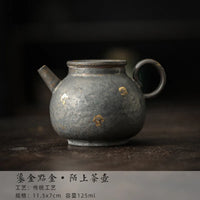 Théière japonaise retro dorures infuseur ceremonie 150ml