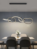 lustre moderne simple nordique luxe en acier inoxydable galvanisé