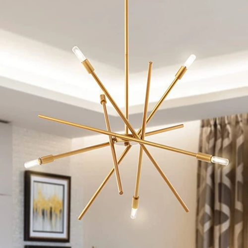 plafonnier led suspendu design moderne pour décoration intérieure - vue 3 sur 7