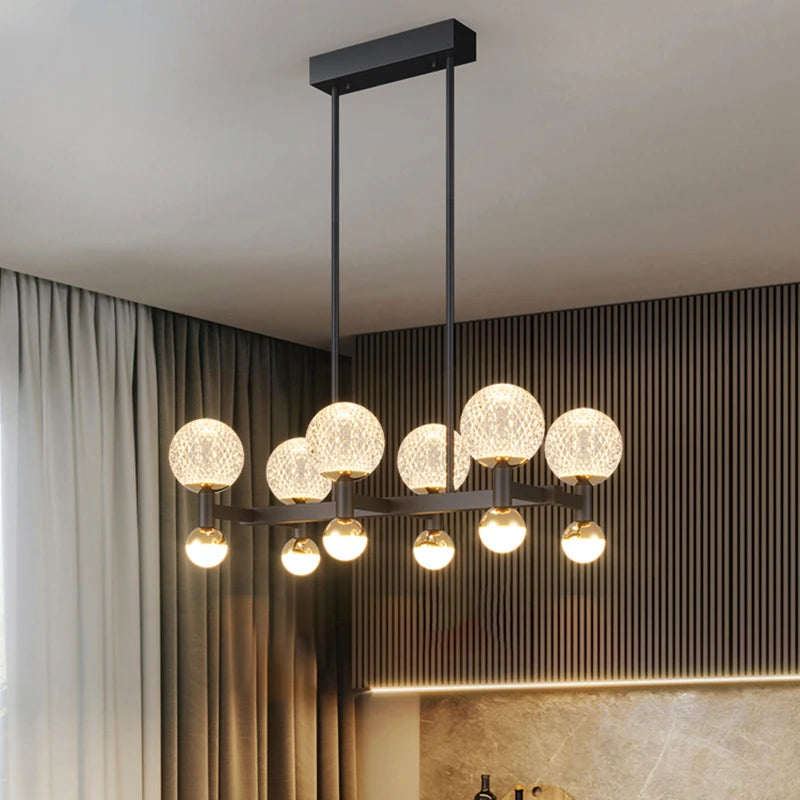 lustre led pour intérieur avec éclairage de plafond
