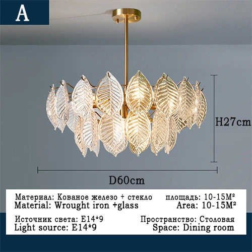 lustre moderne en verre pour décoration intérieure élégante et raffinée - vue 8 sur 11