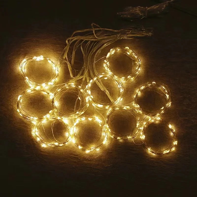 guirlande lumineuse à led pour décoration de festival et mariage - vue 3 sur 9