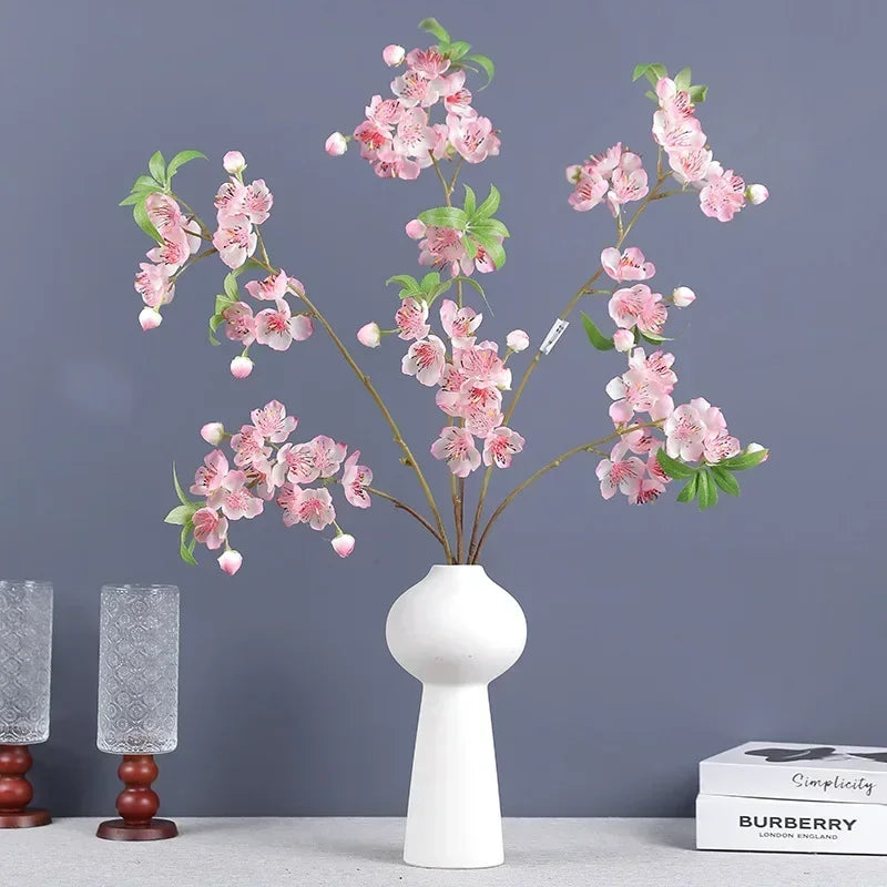 fleurs artificielles en soie pour décoration intérieure élégante - vue 3 sur 9