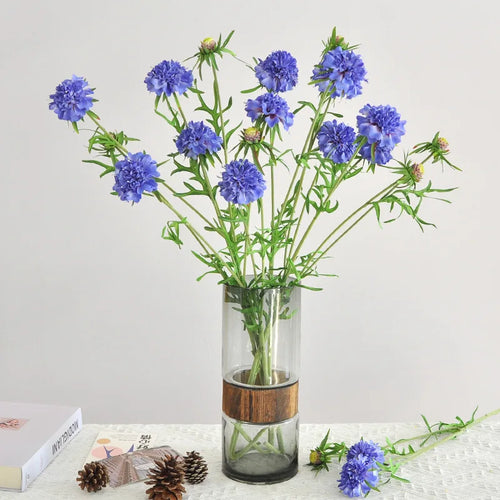fleur artificielle en pot pour décoration et mariage - vue 2 sur 11