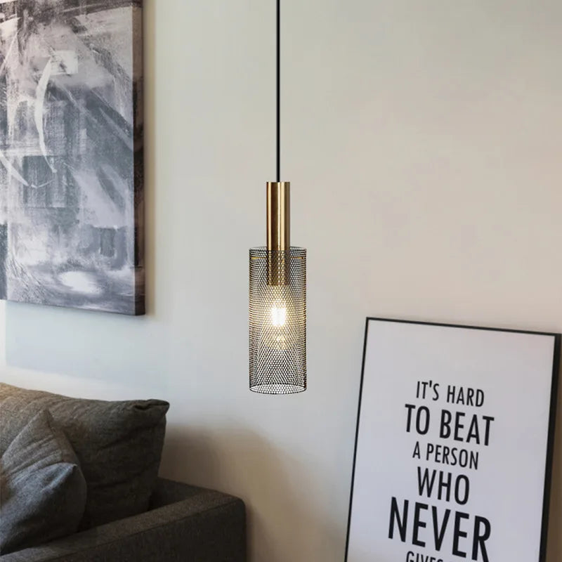 lampe suspendue led moderne luminair nordique décor intérieur