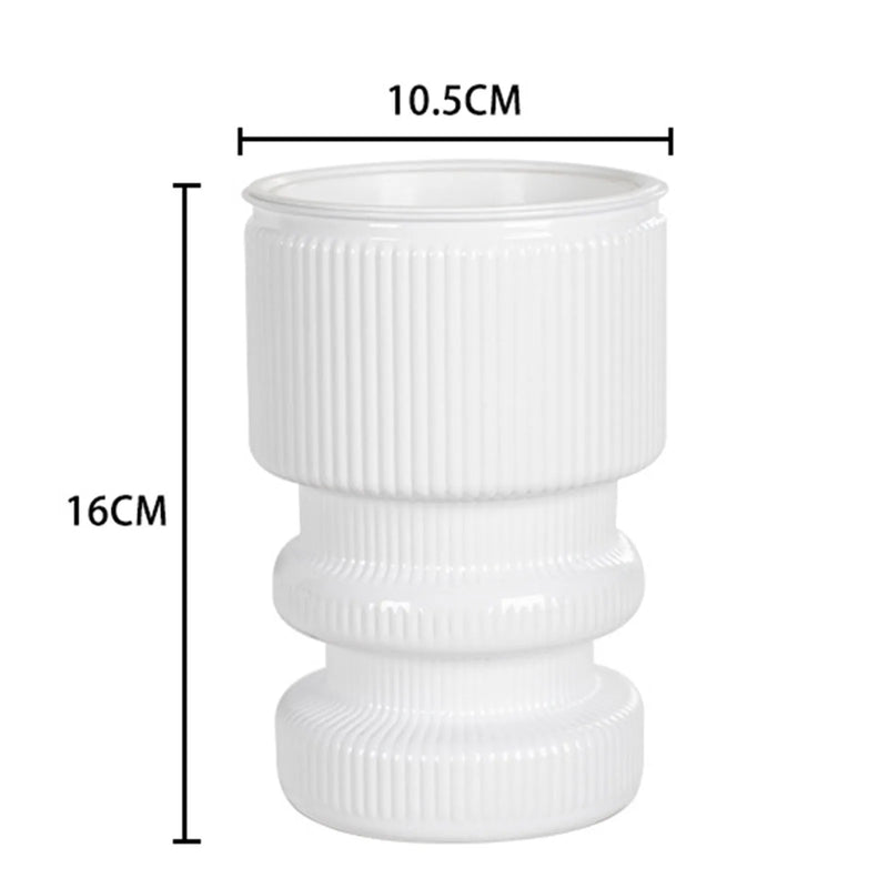 pot de fleurs hydroponique avec arrosage automatique décoration jardin