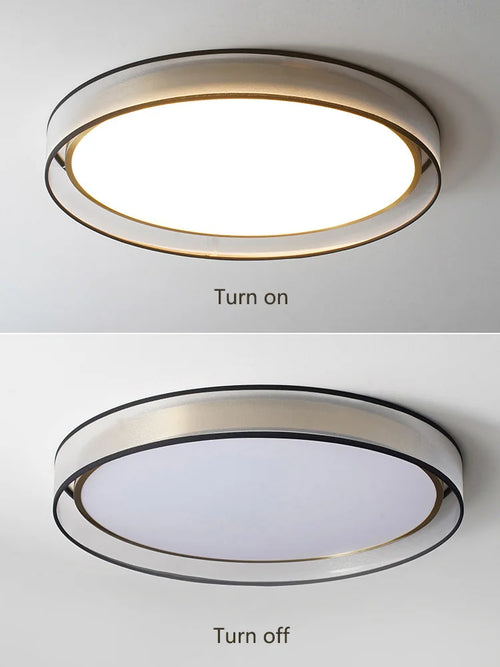 plafonnier led moderne rond nordique lampe de soleil créative - vue 4 sur 11