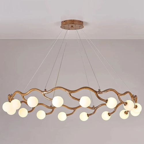 Lustre design led branches d'arbre dois design moderne décoratif d'intérieur