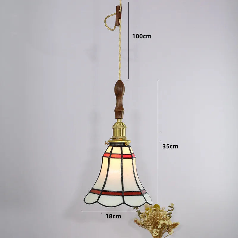 suspension nordique en cuivre avec verre teinté pour intérieur élégant - vue 11 sur 14