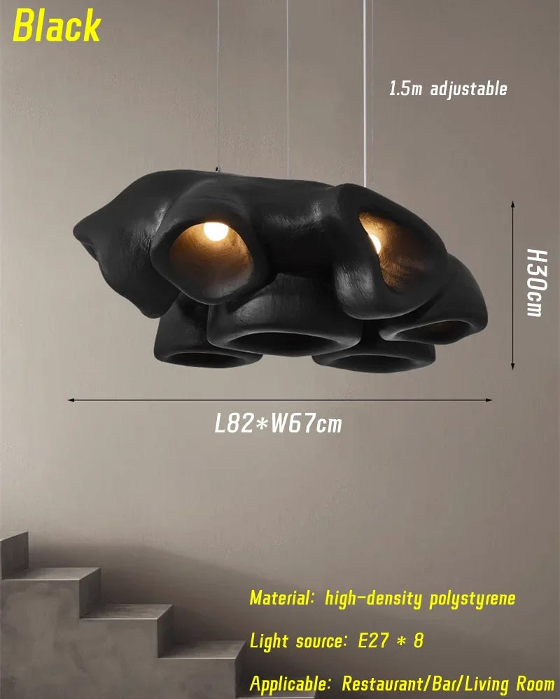 lustre nordique wabi sabi design minimaliste pour décoration intérieure