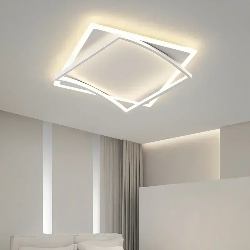 Plafonnier LED nordique pour chambre salon salle à manger étude cuisine plafond Lustre intérieur décor à la maison luminaire Lustre