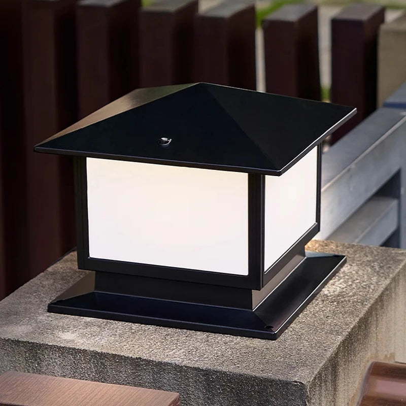 Lampe pilier LED étanche E27 - vue 5 sur 20