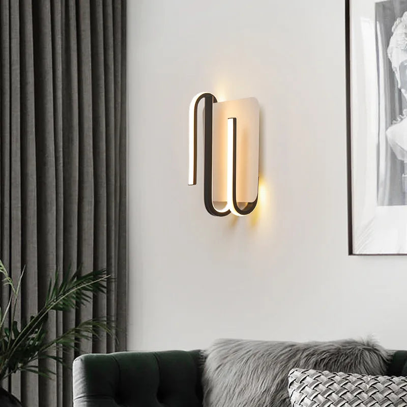 lustre moderne avec leds pour décoration intérieure