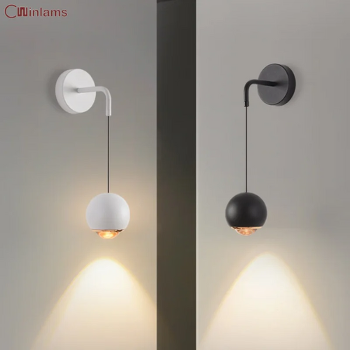 applique murale nordique créative pour éclairage décoratif moderne - vue 2 sur 12