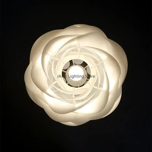lustre romantique en acrylique design danois décoratif pour intérieur - vue 5 sur 8