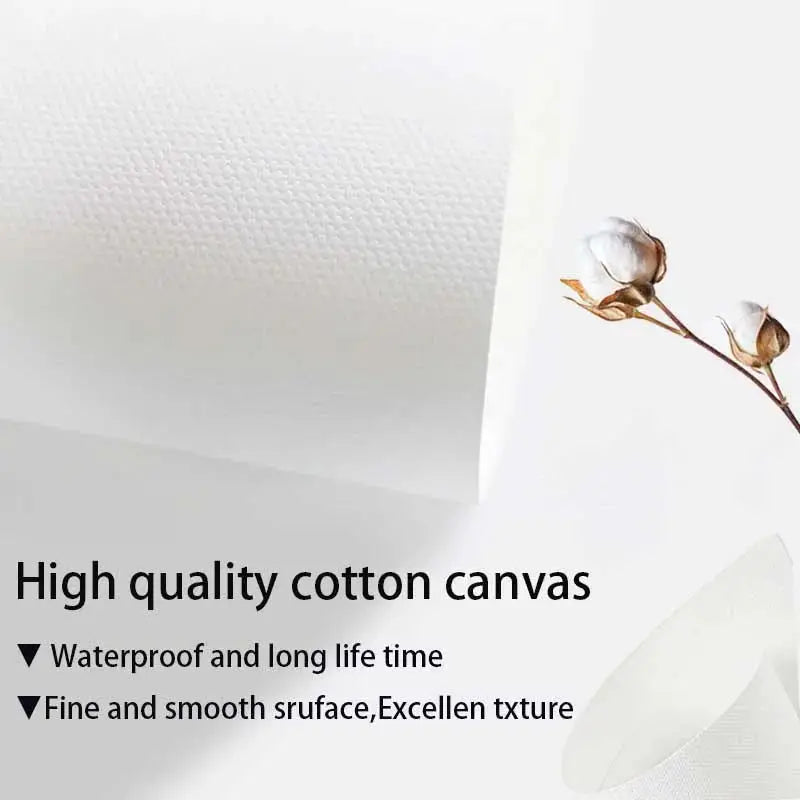 peinture abstraite forêt fleurs géométries pour décoration intérieure
