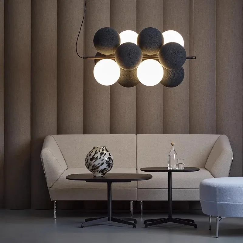 suspension en flanelle style nordique créatif pour espaces modernes - vue 7 sur 10