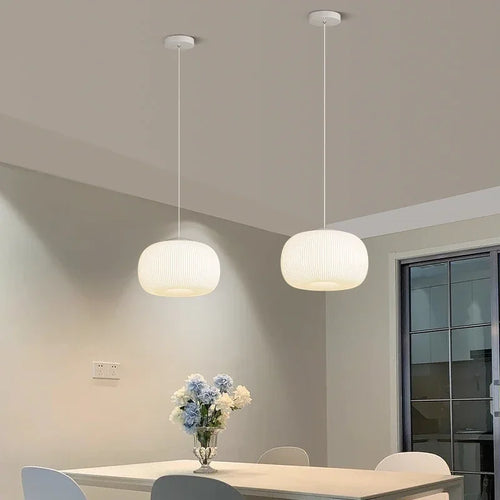 lustre led moderne pour décoration intérieure et ambiance chaleureuse - vue 2 sur 12