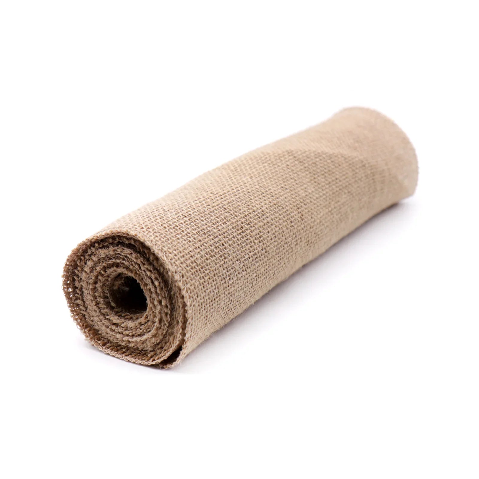 Chemin de table en jute decoration champetre mariage - vue 3 sur 7