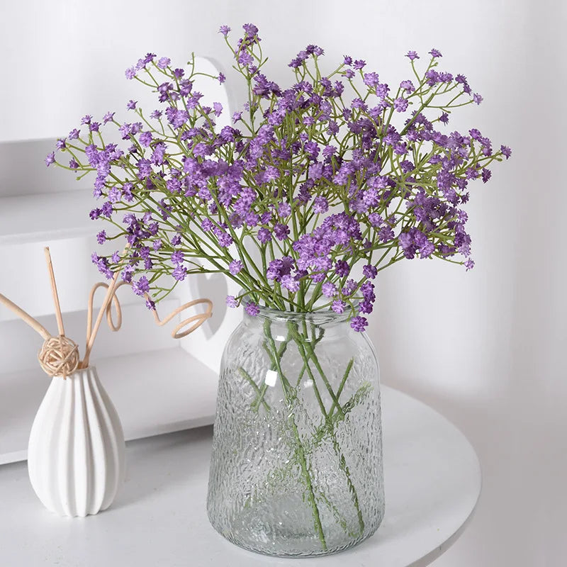 bouquet de fleurs artificielles étoiles pour fêtes et décorations - vue 3 sur 14