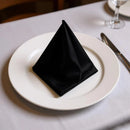 Serviette de table satin décorative style mariage lot