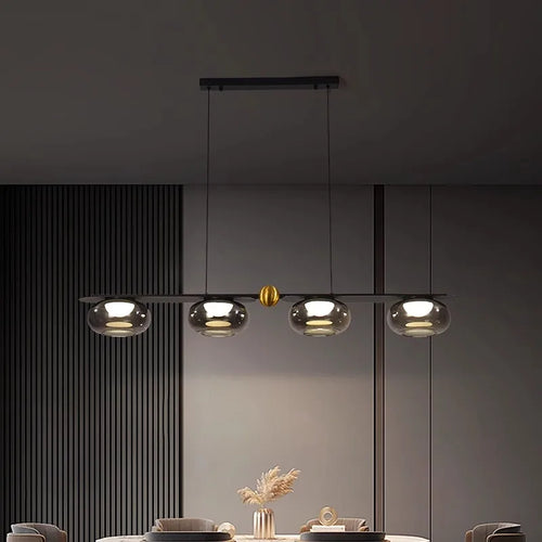 lustre nordique suspension éclairage intérieur pour salon - vue 5 sur 8