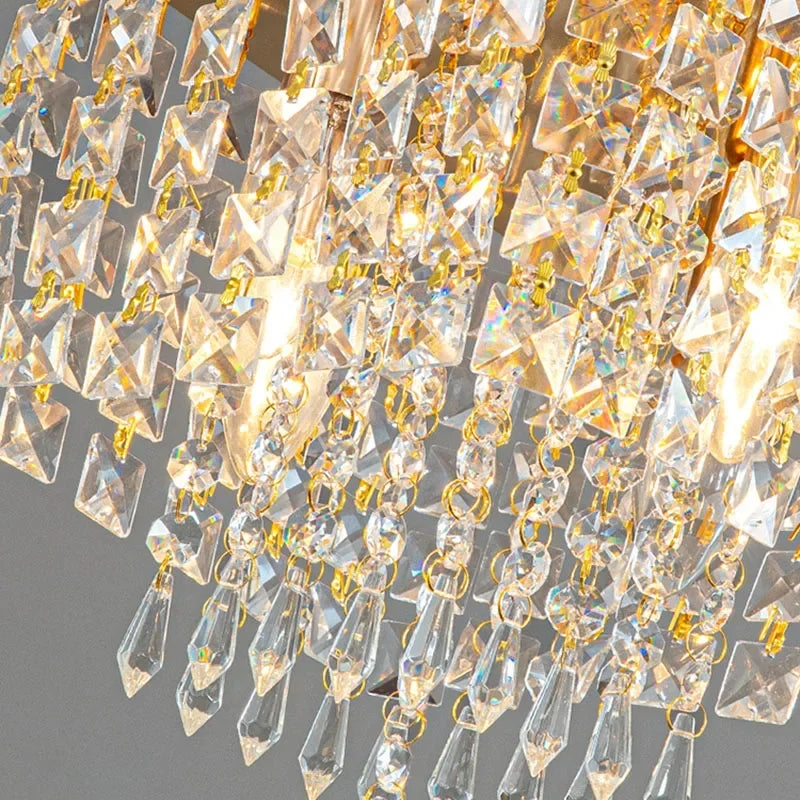 plafonnier led moderne en bois de style bohémien monté en surface - vue 4 sur 20