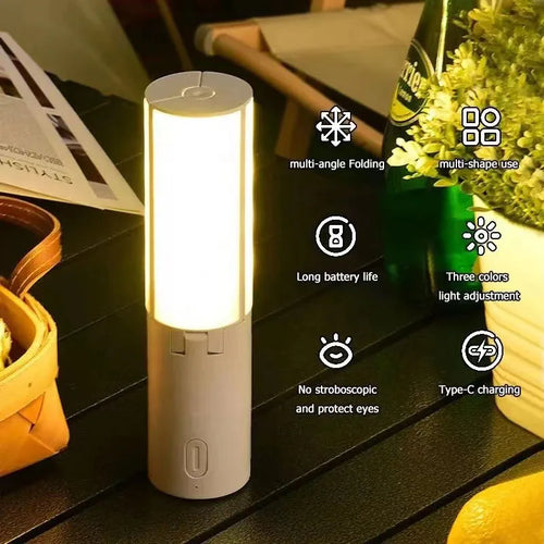 lanterne suspendue rechargeable pour camping et extérieur portable - vue 2 sur 7