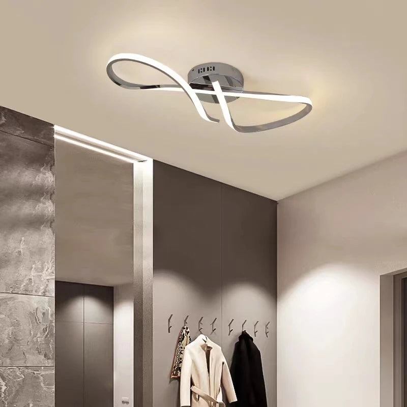 Plafonnier moderne à LEDs lumières pour salon chambre plafonnier étude cuisine intérieur décoration de la maison