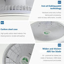 ventilateur de plafond led invisible avec télécommande moderne