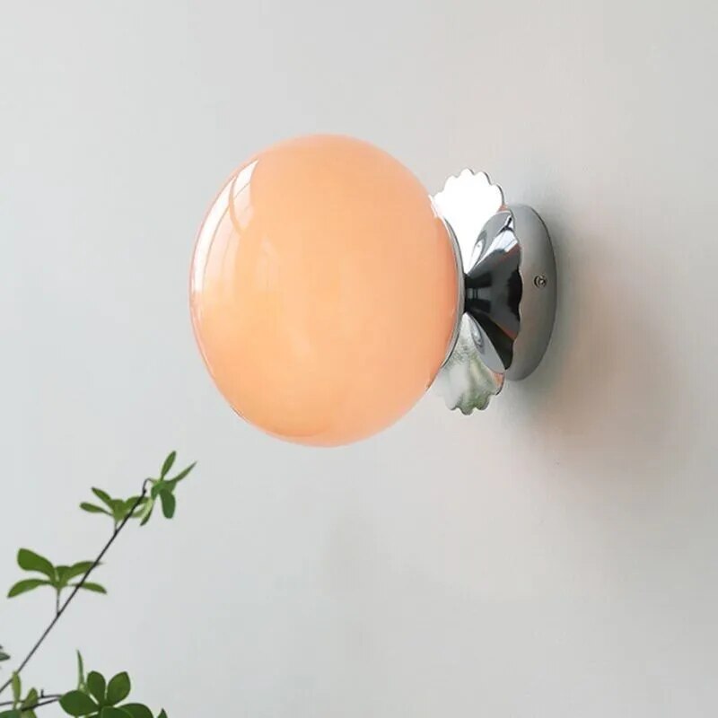 Applique murale LED en verre rétro - vue 5 sur 12