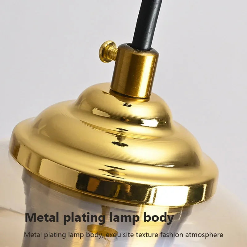 Suspension en verre nordique pour salle à manger - vue 7 sur 21
