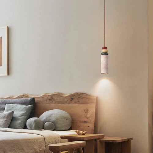 lustre médiéval en pierre naturelle pour décoration intérieure moderne - vue 2 sur 7
