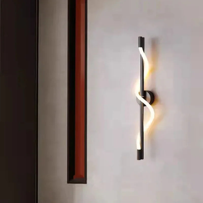 applique murale moderne avec télécommande et gradation - vue 4 sur 12