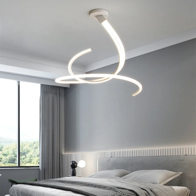 plafonnier led moderne créatif pour décoration intérieure - vue 4 sur 10