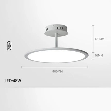 suspension minimaliste dimmable led décorative